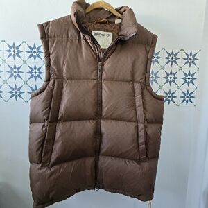 Timberland Brown Puffer Vest